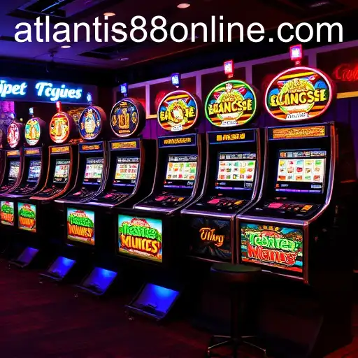 The Fascinating World of Slot Machines and ATLANTIS88 Live